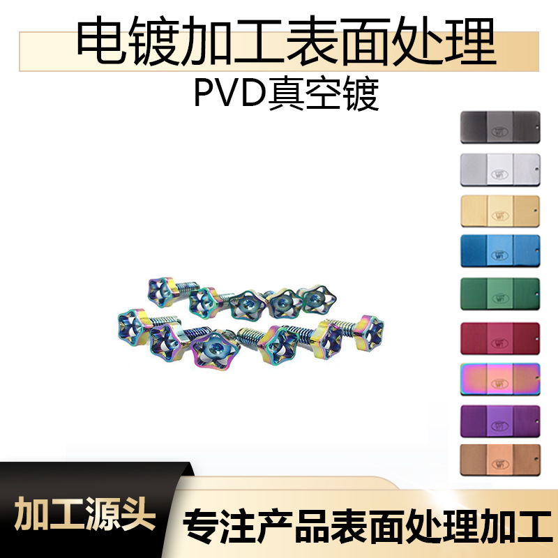 手機(jī)螺絲緊固件PVD真空電鍍